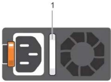 DELL Precision 7920 Rack - Codes du voyant du bloc d'alimentation - 1
