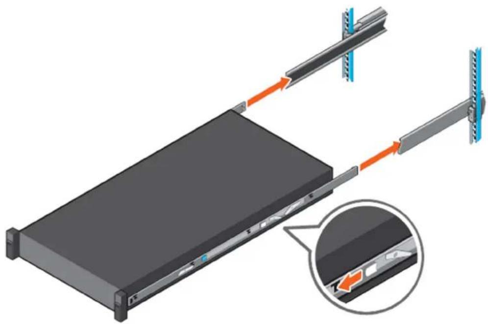 DELL Precision 7920 Rack - Installation du système dans le rack (option B : "Stab-In") - 3