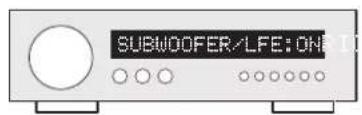 SUBWOOFER/LFE:ON
