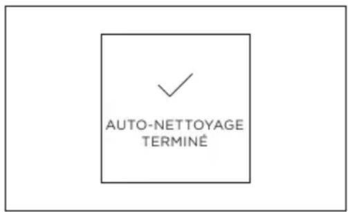 Fisher & Paykel RIV3-486 - Une fois l'auto-nettoyage terminé - 1