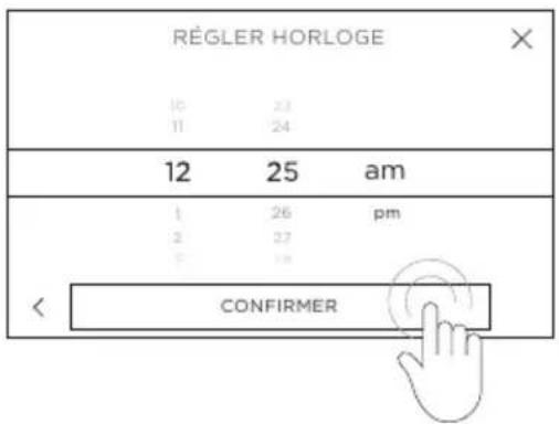 Fisher & Paykel RIV3-486 - Modification ou annulation de la minuterie - 7
