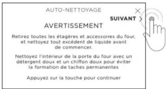 Fisher & Paykel RIV3-486 - Réglage de la fonction d'auto-nettoyage - 4