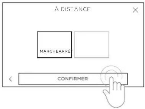 Fisher & Paykel RIV3-486 - Activation du mode de commande à distance - 3
