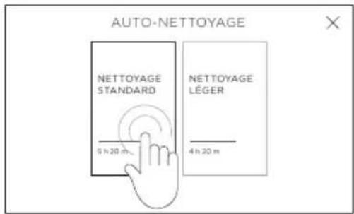 Fisher & Paykel RIV3-486 - Réglage de la fonction d'auto-nettoyage - 3