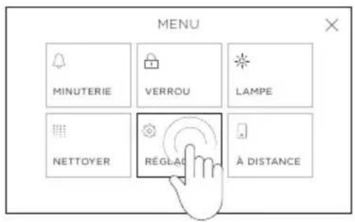 Fisher & Paykel RIV3-486 - Modification ou annulation de la minuterie - 5