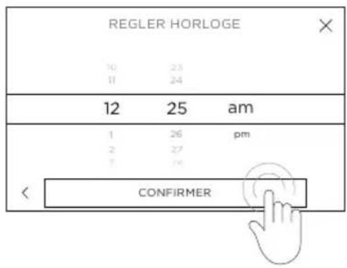 Fisher & Paykel RIV3-486 - Réglage de l'horloge - 2