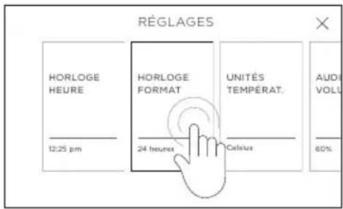 Fisher & Paykel RIV3-486 - Modification des réglages - 3
