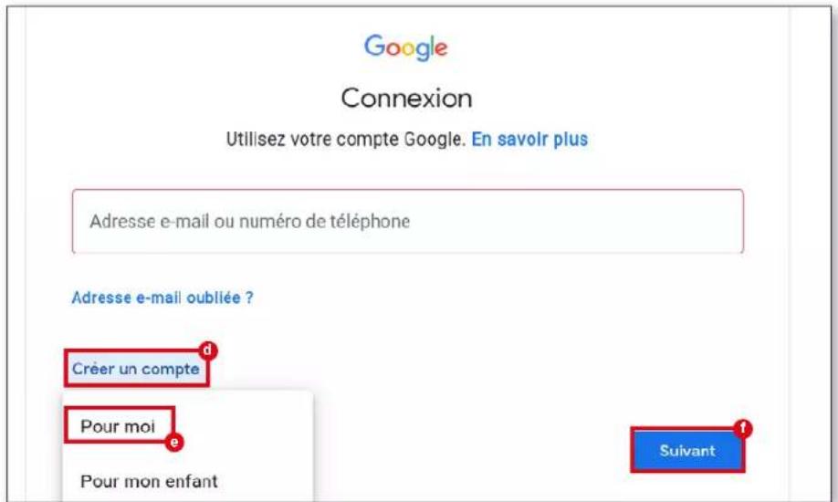 EMPORIA Klug - Configurer un compte Google - 1