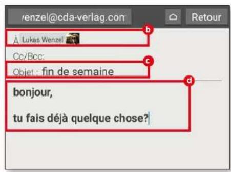 EMPORIA Klug - Rédiger un message - 2