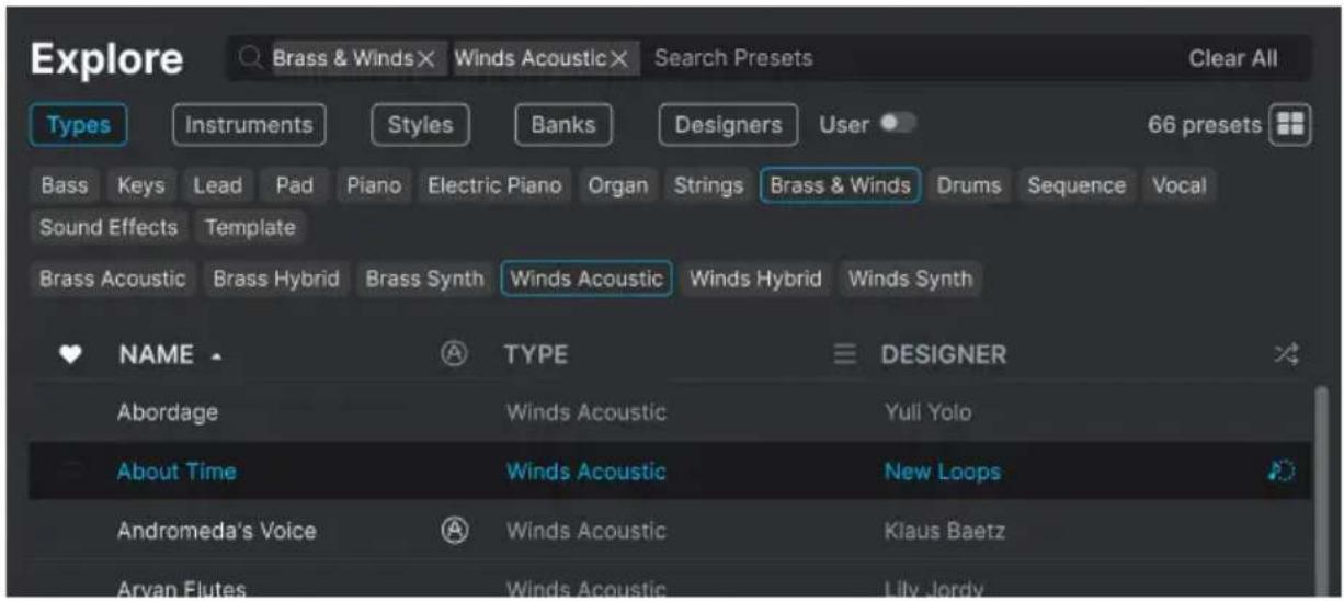 Arturia Analog Lab Pro - Utiliser des filtres - 1
