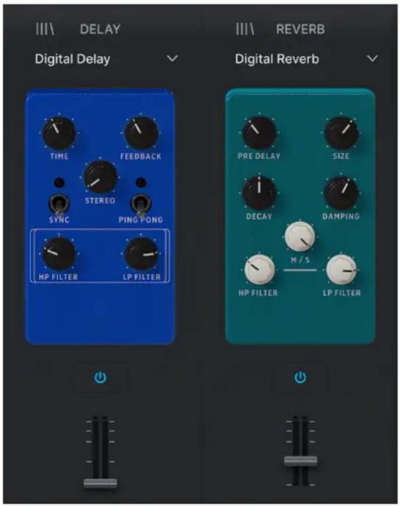 Arturia Analog Lab Pro - Delay et Reverb - 1