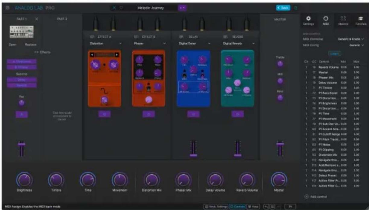 Arturia Analog Lab Pro - MIDI Learn - 1