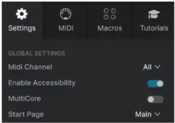 Arturia Analog Lab Pro - Accessibilité - 1