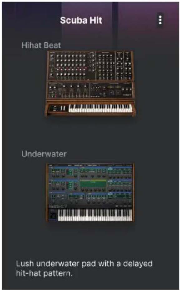 Arturia Analog Lab Pro - Partie Preset Info - 1