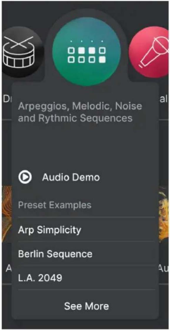 Arturia Analog Lab Pro - Chercher des presets sur la page Home - 2