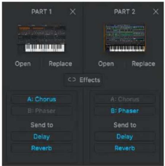 Arturia Analog Lab Pro - Assignations d'effets - 4