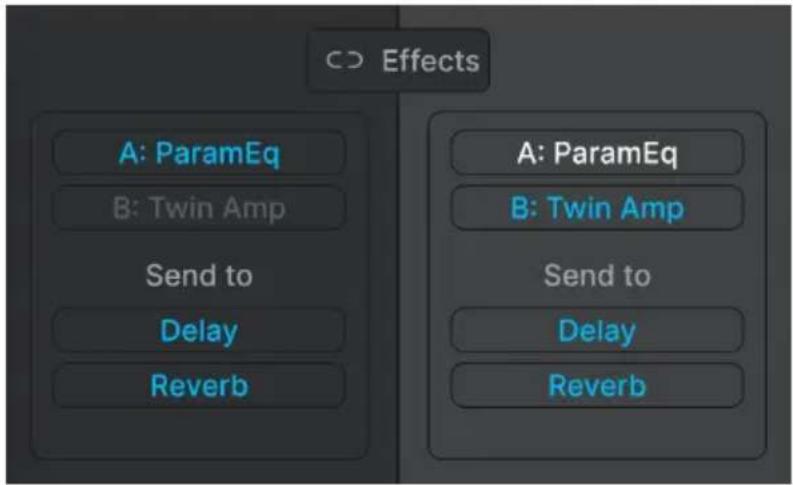 Arturia Analog Lab Pro - Assignations d'effets - 1