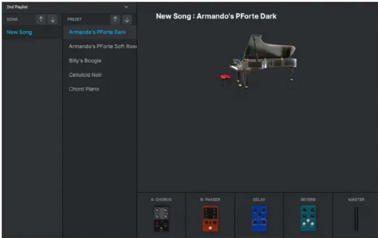 Arturia Analog Lab Pro - VUE STAGE ET PLAYLISTS - 1