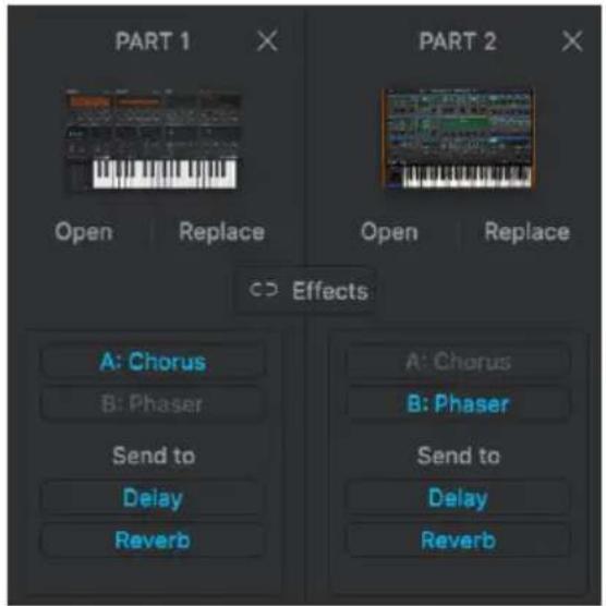 Arturia Analog Lab Pro - Assignations d'effets - 3