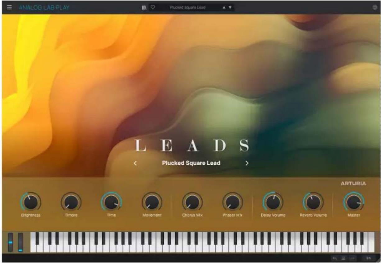 Arturia Analog Lab Play - Play View - 1
