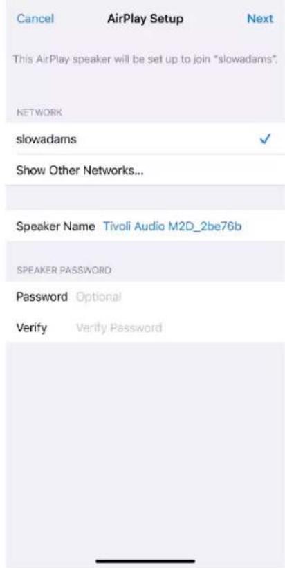 TIVOLI AUDIO Model Two Digital - Wi-Fi-installation med Apple AirPlay 2 - 2