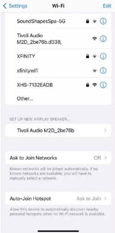 TIVOLI AUDIO Model Two Digital - Wi-Fi-installatie met Apple AirPlay 2 - 1