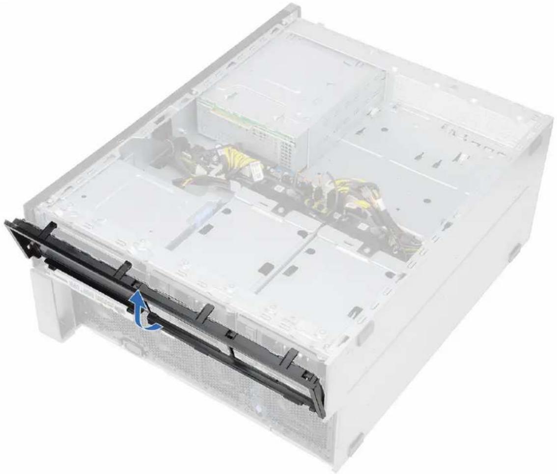 DELL Precision 7920 Tower - Αφαίρεση του πλαισίου μονάδας HDD και μονάδας οπτικού δίσκου - 2