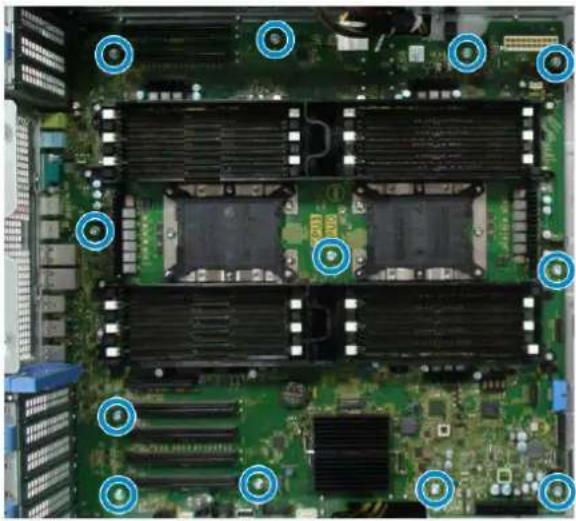 DELL Precision 7920 Tower - Αφαίρεση πλακέτας συστήματος - 4
