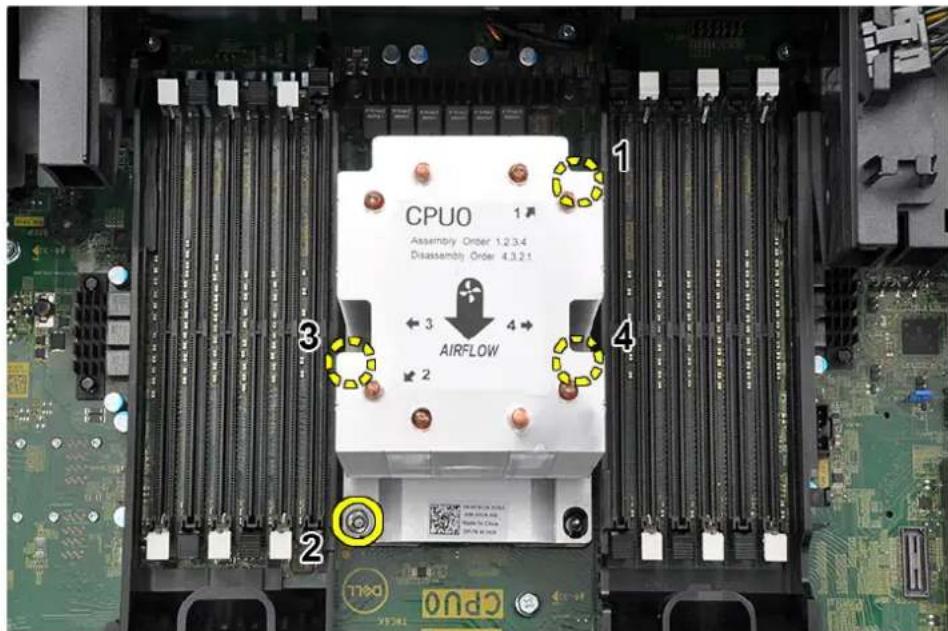 DELL Precision 7920 Tower - Αφαίρεση της CPU - 9