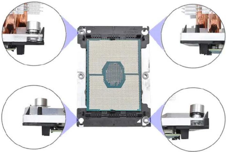 DELL Precision 7920 Tower - Αφαίρεση της CPU - 8