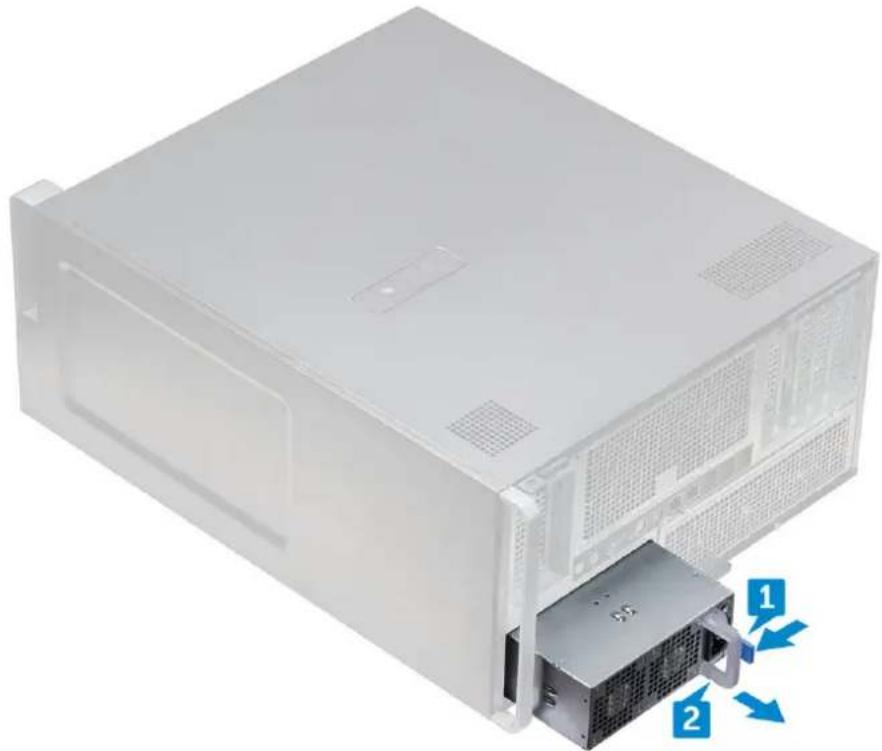 DELL Precision 7920 Tower - Αφαίρεση της PSU - 2