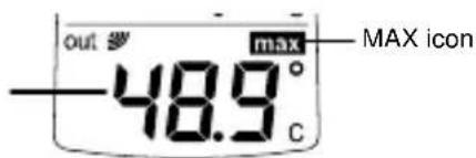 TFA WAVE 30.3016.54.IT - CHECKING THE MIN/ MAX TEMPERATURES - 2