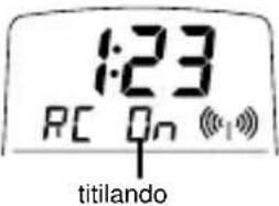 TFA WAVE 30.3016.54.IT - CONFIGURACIÓN DE LA SEÑAL DE RECEPCIÓN DE LA HORA ON/OFF: - 1