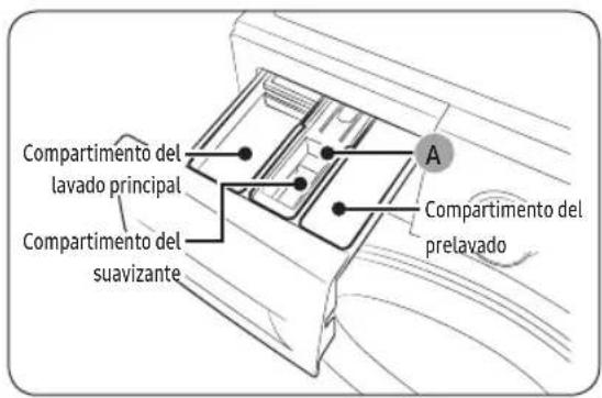 SAMSUNG WW90T504DAWC - Dosificador manual - 1