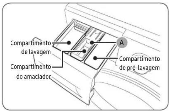 SAMSUNG WW90T504DAWC - Dispensador manual - 1