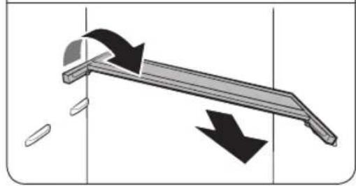 SAMSUNG RB34C600DWW - Foldable shelf (applicable models only) - 3