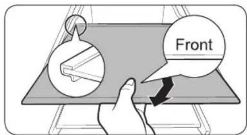 SAMSUNG RB34C600DWW - Uso del ripiano del freezer (solo modelli che ne sono dotati) - 3