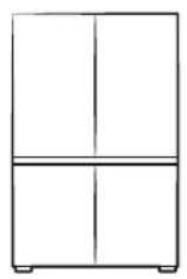 SAMSUNG RB34C600DWW - Pair installation (applicable models only) - 1