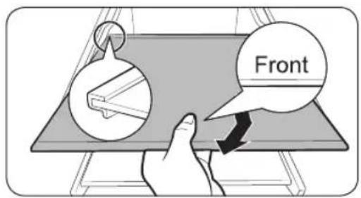 SAMSUNG RB34C600DWW - Using the freezer shelf (applicable models only) - 3