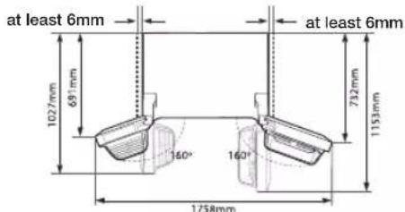 SAMSUNG RSG5KURS - Selecting the best location for the refrigerator - 2