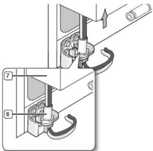 SAMSUNG RSG5KURS - Démontage de la porte du congélateur - 3