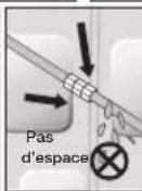 SAMSUNG RSG5KURS - Raccordement du tuyau d'arrivée d'eau au réfrigérateur - 3