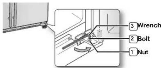 SAMSUNG RSG5KURS - MAKING MINOR ADJUSTMENTS TO THE DOORS - 2