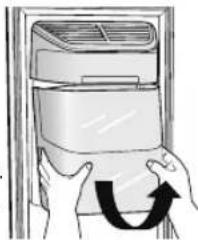 SAMSUNG RSG5KURS - To Remove the Ice Bucket - 1