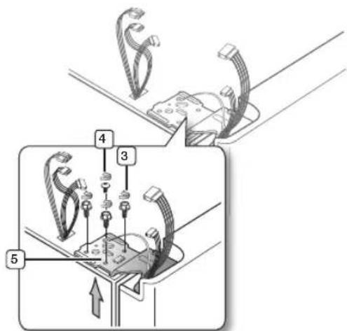 SAMSUNG RSG5KURS - Removing the freezer door - 3