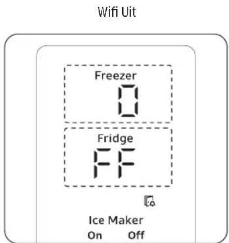 Wifi Uit Freezer Fridge FF Ice Maker On Off