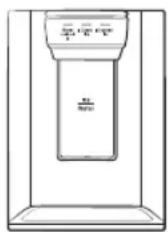 SAMSUNG RS68CG855DB1 - Water-/ijsdispenser(alleenbepaaldemodellen) - 1