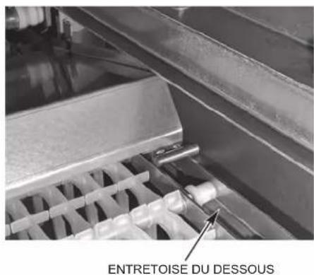 Hobart FT1000e - Installation du plateau de récupération de la vidange - 3