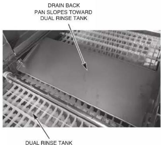 Hobart FT1000e - Drain Back Pan Installation - 3