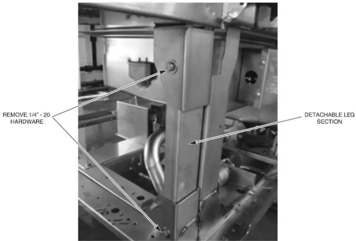 Hobart FT1000e - Attaching Control Box to Unload Section - 1